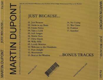 CD Martin Dupont: Just Because...