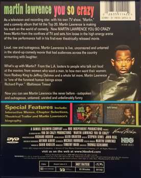 DVD Martin Lawrence: You So Crazy 