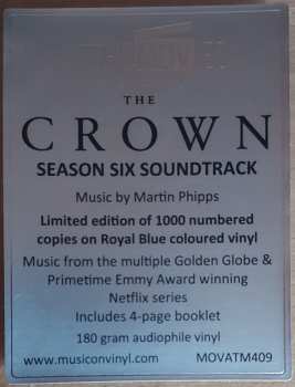 LP Martin Phipps: The Crown (Season Six Soundtrack) CLR | LTD | NUM