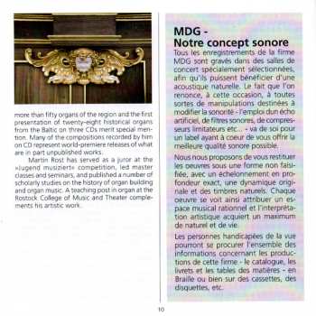 CD Martin Rost: Stellwagen-Orgel Zu St. Marien, Stralsund ⁕ Die Norddeutsche Orgelkunst - Vol. 1 - Lübeck