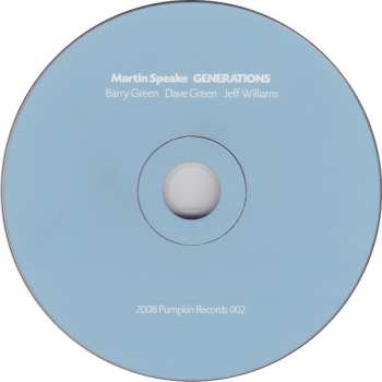 CD Martin Speake: Generations