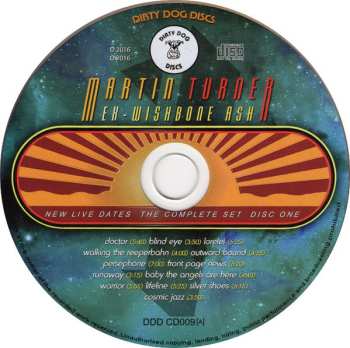 2CD Martin Turner: New Live Dates: The Complete Set
