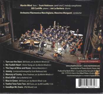 CD Martin Wind Quartet: Turn Out The Stars - Music Written By Or Inspired By Bill Evans