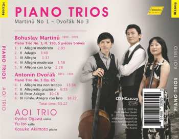 CD Bohuslav Martinů: Piano Trios