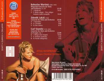 CD Bohuslav Martinů: Martinů • Stamitz • Lukáš