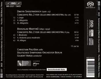 SACD Bohuslav Martinů: Shostakovich & Martinů - Cello Concertos