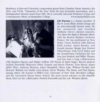 CD Marty Ehrlich Large Ensemble: A Trumpet In The Morning
