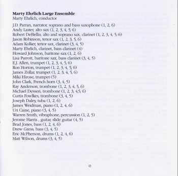 CD Marty Ehrlich Large Ensemble: A Trumpet In The Morning