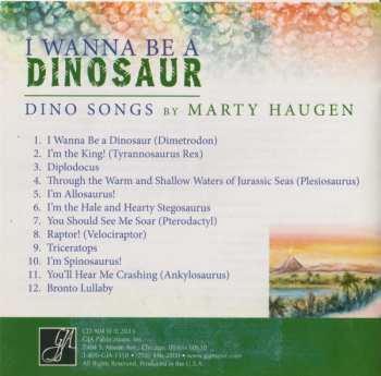 CD Marty Haugen: I Wanna Be A Dinosaur