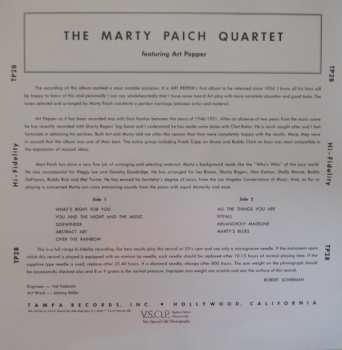 LP Art Pepper: Marty Paich Quartet