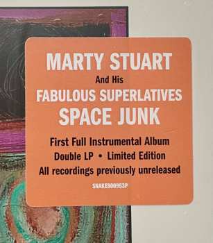 2LP Marty Stuart And His Fabulous Superlatives: Space Junk CLR