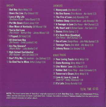 CD Marty Wilde: Bad Boy + Showcase