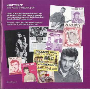 CD Marty Wilde: Bad Boy + Showcase