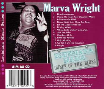 CD Marva Wright: Bluesiana Mama