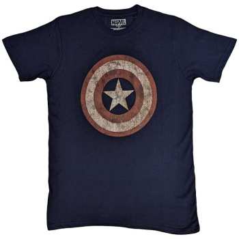 Merch Marvel Comics: Póló Captain America Embroidered Shield