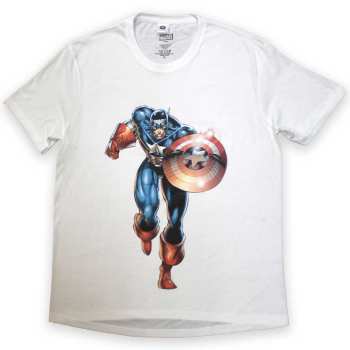 Merch Marvel Comics: Póló Captain America Running