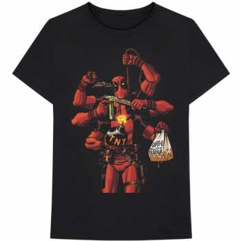 Merch Marvel Comics: Póló Deadpool Arms 