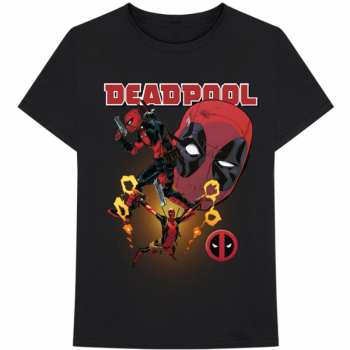 Merch Marvel Comics: Póló Deadpool Collage 2 
