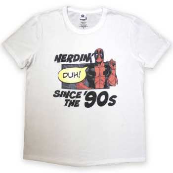 Merch Marvel Comics: Póló Deadpool Nerdin' Since The '90s