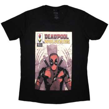 Merch Marvel Comics: Póló Deadpool & Wolverine Comic Cover