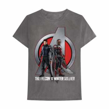 Merch Marvel Comics: Póló Falcon & Winter Soldier A Logo Marvel Comics 