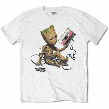 Merch Marvel Comics: Póló Guardians Of The Galaxy V. 2 Groot With Tape 