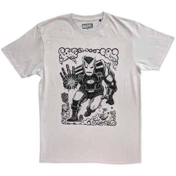 Merch Marvel Comics: Póló Iron Man Sketch