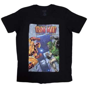 Merch Marvel Comics: Póló Iron Man Vs Dr Doom