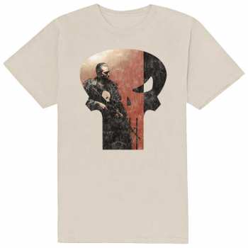 Merch Marvel Comics: Póló Skull Outline Character 