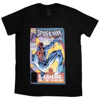 Merch Marvel Comics: Póló Spider-man Warning Comic Cover