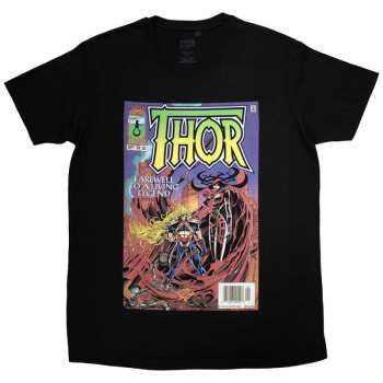 Merch Marvel Comics: Póló Thor Living Legend Comic Cover