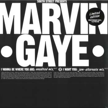 Album Marvin Gaye: I Wanna Be Where You Are / I Want You