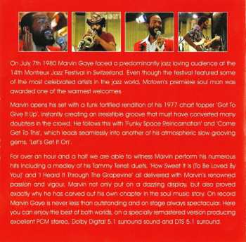 CD/DVD Marvin Gaye: Live In Montreux 1980