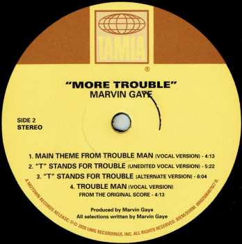 LP Marvin Gaye: More Trouble