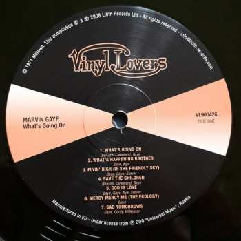 LP Marvin Gaye: What's Going On LTD | CLR