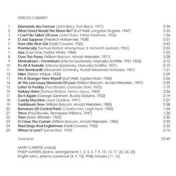 CD Philip Mayers: Serious Cabaret