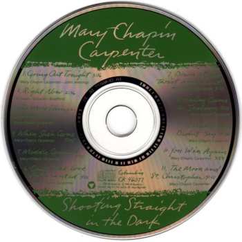 CD Mary Chapin Carpenter: Shooting Straight In The Dark