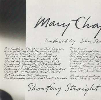 CD Mary Chapin Carpenter: Shooting Straight In The Dark