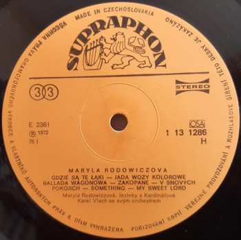 LP Maryla Rodowicz: Maryla Rodowicz