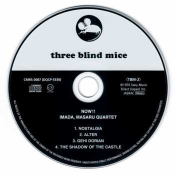 CD Masaru Imada Quartet: Now!!