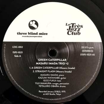 LP Masaru Imada Trio: Green Caterpillar