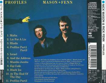 CD Nick Mason: Profiles
