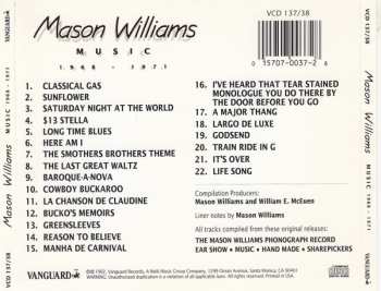 CD Mason Williams: Music  1968 - 1971