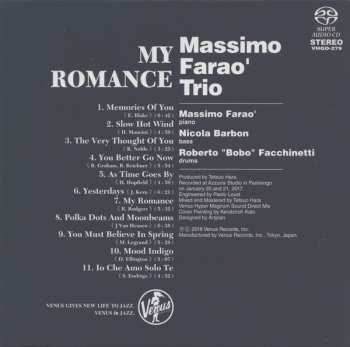 SACD Massimo Faraò Trio: My Romance