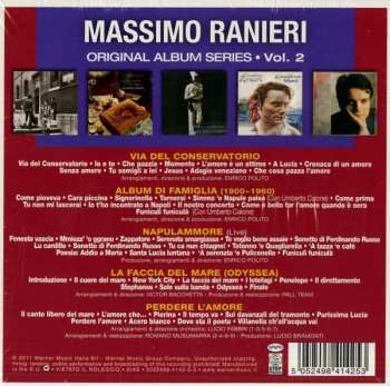5CD/Dobozkészlet Massimo Ranieri: Original Album Series Vol. 2