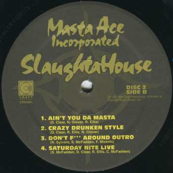 2LP Masta Ace Incorporated: SlaughtaHouse
