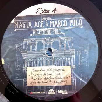 2LP Masta Ace: Richmond Hill