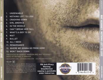 CD Mat Kearney: Nothing Left To Lose