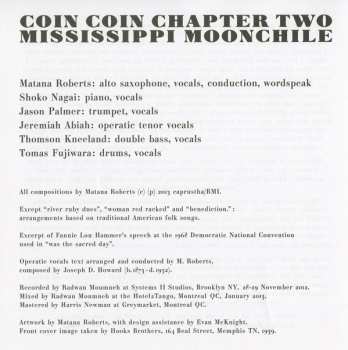 LP Matana Roberts: Coin Coin Chapter Two: Mississippi Moonchile