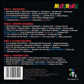 4CD/Dobozkészlet Matchbox: The Albums 1979-82
